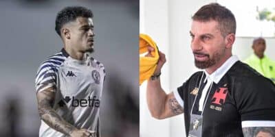 Vasco - Coutinho (Foto- Heber Gomes:AGIF) Pedrinho (Foto- Reprodução, Instagram)