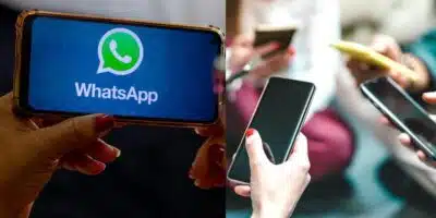 WhatsApp e celulares - Foto Reprodução Internet