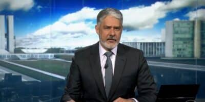 William Bonner no Jornal Nacional (Foto: Reprodução / Globo)