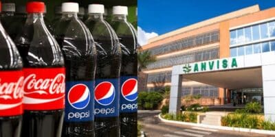 JJornal da Globo confirma lei da ANVISA e canetada que atinge em cheio a Coca e Pepsi no Brasil - Foto: Montagem