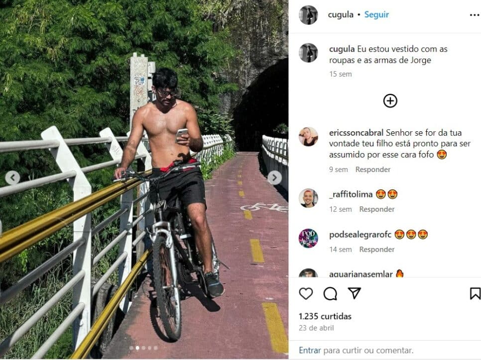Veja como Victor Cugula está hoje em dia (Foto: Reprodução/Instagram)