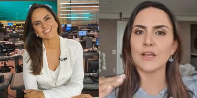 Carla Cecato está desse jeito anos após demissão da Record (Foto: Reprodução/Montagem TV Foco)