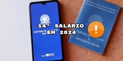 OFICIAL: 14° salário é confirmado com pagamento em 2 parcelas para 2024 a essa lista de trabalhadores