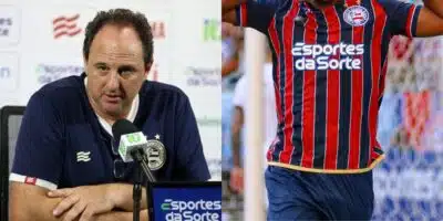 Ceni lamenta contrato de um craque do Bahia para jogar na Europa (Reprodução: Letícia Martins / Montagem TV Foco)