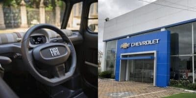 Fiat relança carro popular em país, para aniquilar a Chevrolet (Reprodução: Montagem TV Foco)