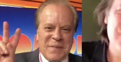 Chico Pinheiro surge cabeludo e irreconhecível (Fotos: Reprodução/ Instagram/ Globo/ Montagem TV Foco)