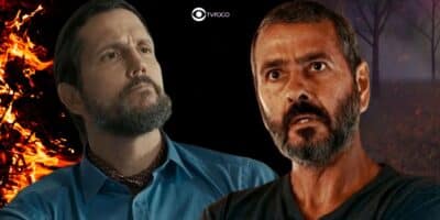 Egídio e José Inocêncio em Renascer (Foto: Reprodução / Globo / Montagem TV Foco)