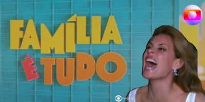 Logo de Família é Tudo e Carolina Ferraz (Foto: Reprodução / Globo / Montagem TV Foco)