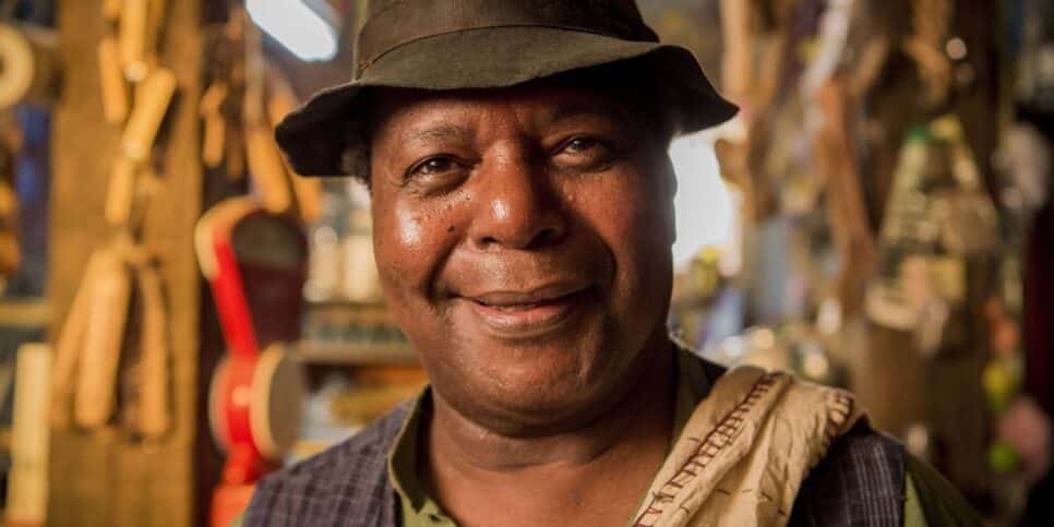Gésio Amadeu faleceu aos 73 anos, em 2020 (Foto: TV Globo)