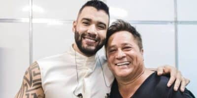 Gusttavo Lima e Leonardo (Foto: Divulgação)