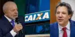 Haddad e Lula - Poupança - Caixa - Foto: Montagem