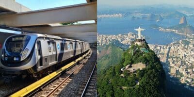 O Metrô do Rio de Janeiro (Foto: Divulgação)