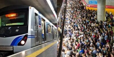 30 estações mais movimentadas do metrô de SP para fugir no horário de pico - Foto: Montagem