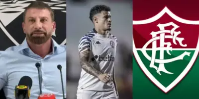 Adeus Fluminense: Pedrinho libera o PIX para o Vasco selar a contratação de R$41 MI pra ser dupla de Coutinho