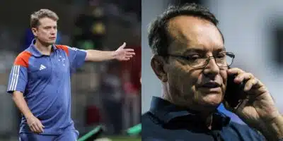 Verdade sobre demissão de Seabra chega voando no Cruzeiro (Reprodução:  Gustavo Aleixo / Gilson Lobo)