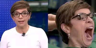 Mega salário, mania estranha atrás da bancada e relação discreta: A vida “secreta” de Renata Lo Prete do JG