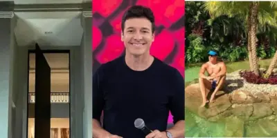 Salário faraônico na Record e mansão de luxo com praia artificial: Acredite, essa é a fortuna de Rodrigo Faro