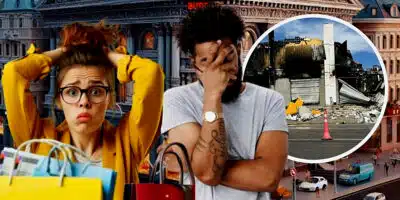 Shopping brasileiro passa por demolição após tragédia (Foto Reprodução/Montagem/Lennita/Tv Foco/Canva/Freepik)