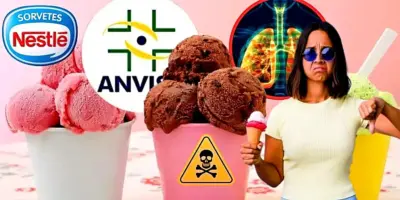 Pulmões parando: A proibição da ANVISA contra sorvete, rival da Nestlé e retirada URGENTE dos mercados