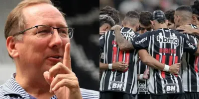 Na surdina da madrugada: Textor despeja caminhão de dinheiro e fecha contrato com craque nº1 do Atlético-MG