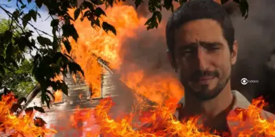Em chamas: A tragédia envolvendo Tom em Família é Tudo com protagonista no meio de incêndio