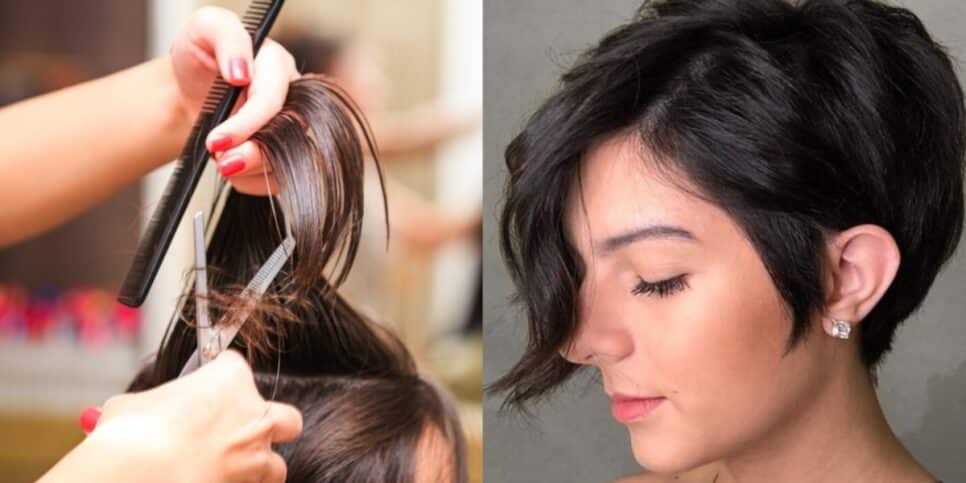 4 cortes de cabelo que afinam e rejuvenescem o rosto em minutos (Foto: Reprodução/ Freepik/ Pinterest)