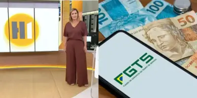 “Hoje”: Substituta de Kovalick paralisa Hora 1 às pressas com EXTRA da Caixa ao saldo do FGTS de CLTs