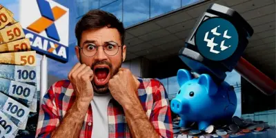 Decreto do Banco Central chega com notícia nada boa a quem guarda R$5 mil na poupança Caixa, Bradesco e mais