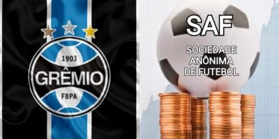 CEO do Grêmio bate martelo sobre clube virar SAF em 2024 (Foto: Reprodução/ Internet/ Montagem - TV Foco)