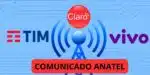 Comunicado emergencial da ANATEL desvenda real sobre FIM da internet pela Claro, Vivo e Tim