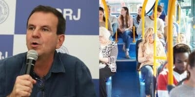 Eduardo Paes e lei de trânsito nos ônibus - Foto Reprodução Internet