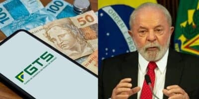 FGTS / Lula - Montagem: TVFOCO