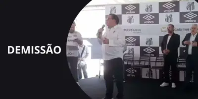 Teixeira bate martelo no Santos, confirma demissão de técnico e anuncia substituto às pressas