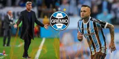 Quentinha com real sobre retorno de Luan ao Grêmio chega a Renato