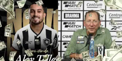 Textor não para em Alex Telles e faz PIX de 231M por pacote de reforços no Botafogo
