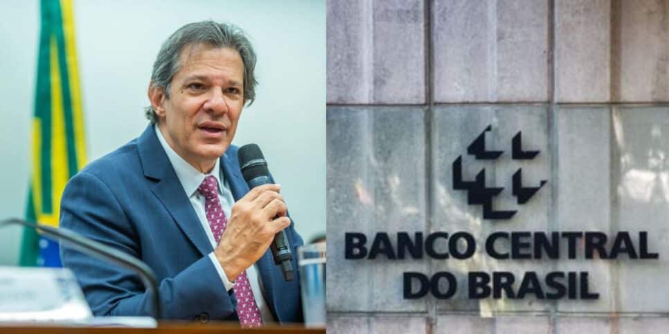 Haddad e Banco Central - Foto Reprodução Internet