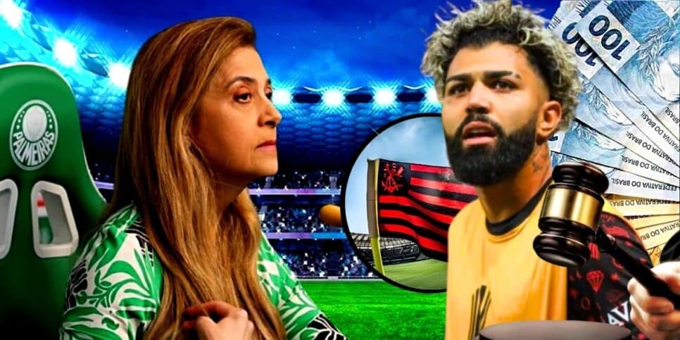 Leila Pereira bate o martelo e decide pela entrada ou não de Gabigol no Palmeiras (Foto Reprodução/Montagem/Lennita/Canva/CESAR GRECO/ IMAGO/ZUMA Wire/Pinterest)