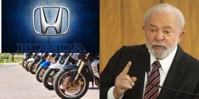 Logo da Honda / Motos / Lula - Montagem: TVFOCO