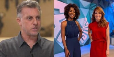 Luciano Huck, Maju Coutinho e Poliana Abritta no Fantástico (Fotos: Reproduções / Globo / Instagram)