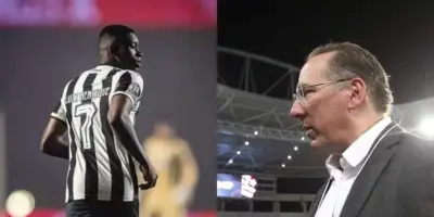 Quentinha com Luiz Henrique fora do Botafogo acaba de chegar como bomba a Textor