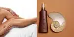Pessoa bronzeada e bronzeador (Reprodução - Internet)