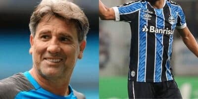 Renato gaúcho e jogador do Grêmio - Foto Reprodução Internet