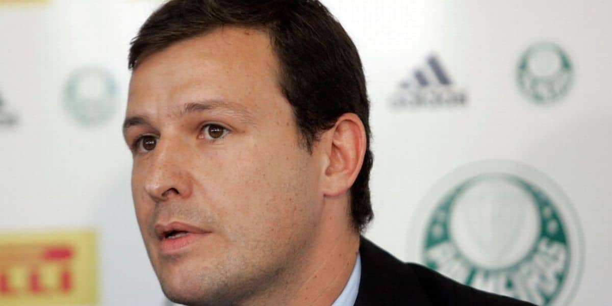 Savério Orlandi, candidato da oposição do Palmeiras — Foto: Nino Andrés/Divulgação