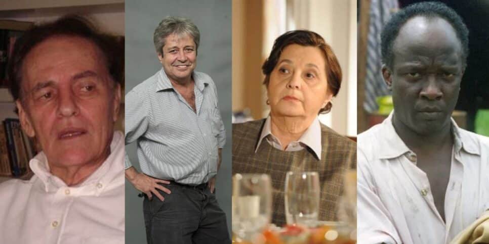 Ênio Gonçalves, João Carlos Barroso, Thelma Reston e Antônio Pompêo (Reprodução/Internet)
