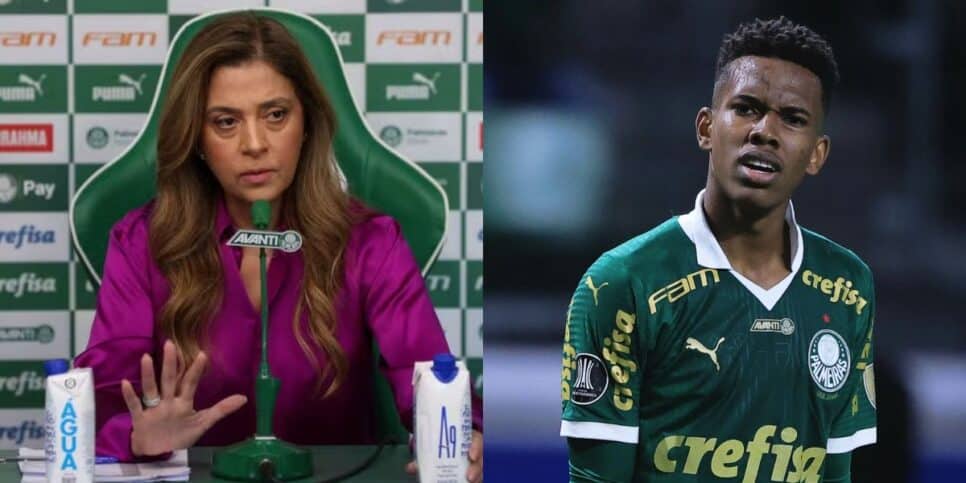 Leila estoura cofres no Palmeiras para ser campeão mundial (Reprodução/Montagem/Torcedores/Lance!)