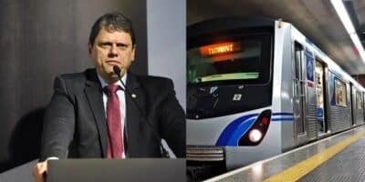 Tarcísio de Freitas anuncia novas linhas de metrô em SP (Reprodução - Internet)