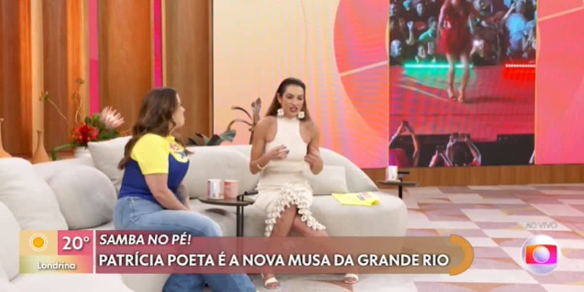 Tati Machado e Patrícia Poeta (Foto: Reprodução / Globo)