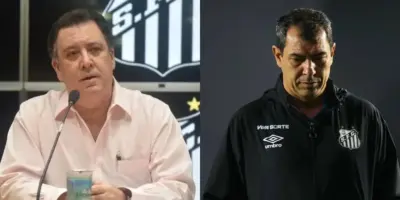 Teixeira bate martelo e define veredito de demissão de Carille no Santos