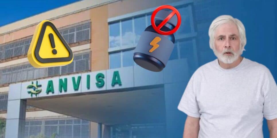 Alerta, Anvisa e idoso (Foto: Reprodução / Canva / Montagem TV Foco)