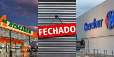 Rede colossal de supermercados se despede do Brasil e entrega lojas ao Carrefour e Atacadão - Foto: Montagem